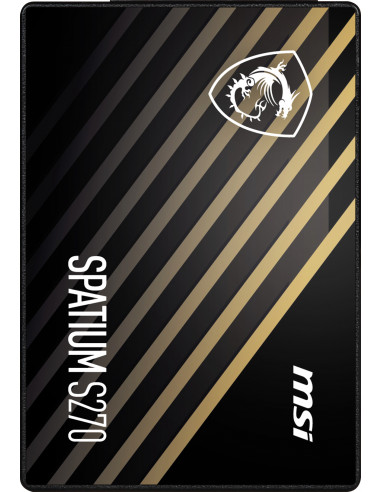 MSI SPATIUM S270 SATA 2.5 480GB drives allo stato solido 2.5" Serial ATA III 3D NAND