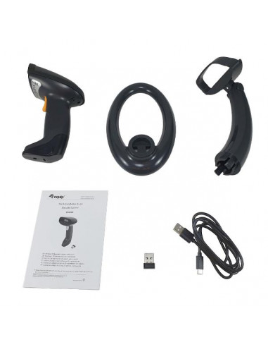 WIRELESS 2D BARCODE SCANNER + STAND