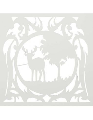 Rastrelliera per Legna da Ardere Bianca 40x40x40 cm