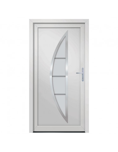 Porta Ingresso Bianca 98x208 cm in PVC