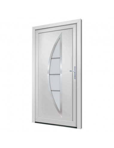 Porta Ingresso Bianca 98x208 cm in PVC