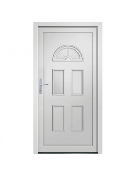 Porta Ingresso Bianca 98x208 cm in PVC