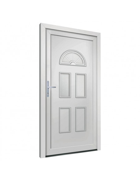 Porta Ingresso Bianca 98x208 cm in PVC