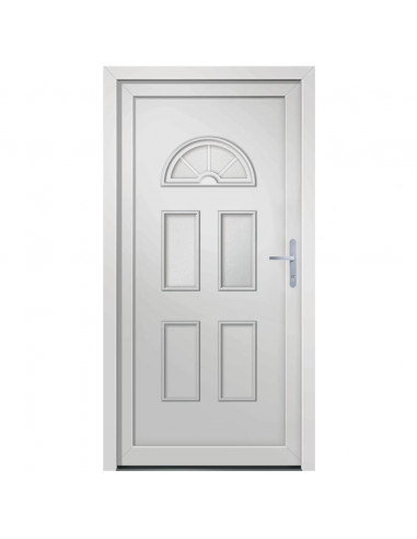 Porta Ingresso Bianca 88x208 cm in PVC