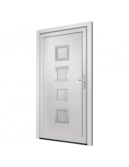 Porta Ingresso Bianca 108x200 cm in PVC