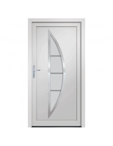 Porta Ingresso Bianca 108x200 cm in PVC