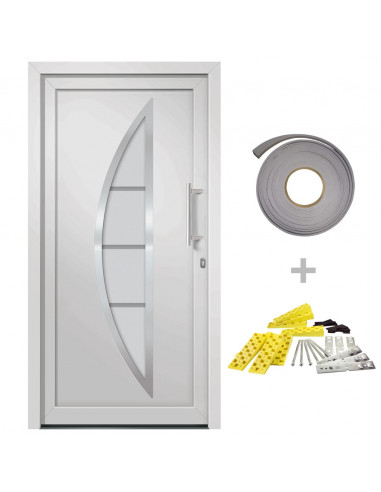 Porta di Ingresso Bianca 98x208 cm