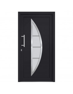 Porta di Ingresso Antracite 98x190 cm 2