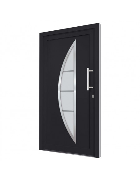 Porta di Ingresso Antracite 98x190 cm
