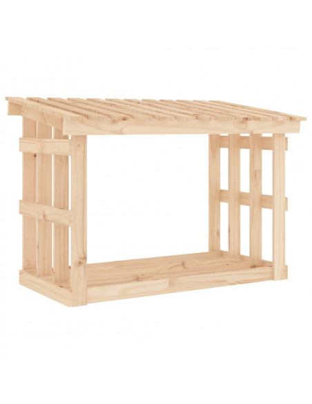 Portalegna 108x64,5x77 cm in Legno Massello di Pino