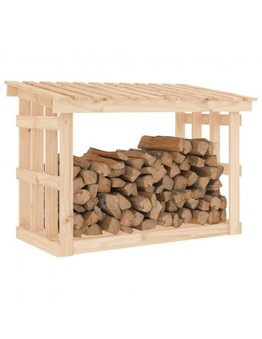 Portalegna 108x64,5x77 cm in Legno Massello di Pino