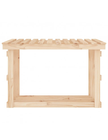 Portalegna 108x64,5x77 cm in Legno Massello di Pino