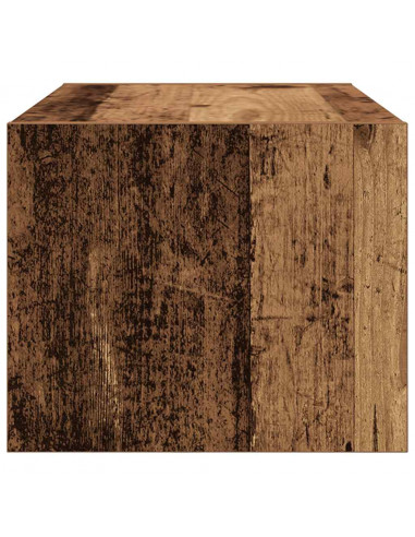 Mobile Porta TV Legno Antico 60x31x25,5 cm Legno Multistrato