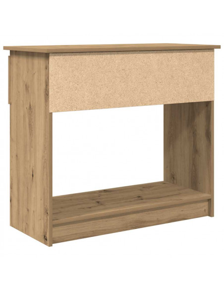 Tavolo Consolle Cassetti Rovere Artigianale 85,5x38,5x74,5 cm
