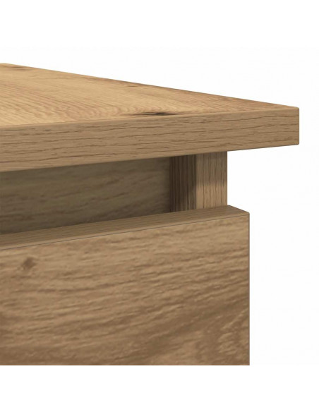 Tavolo Consolle Cassetti Rovere Artigianale 85,5x38,5x74,5 cm