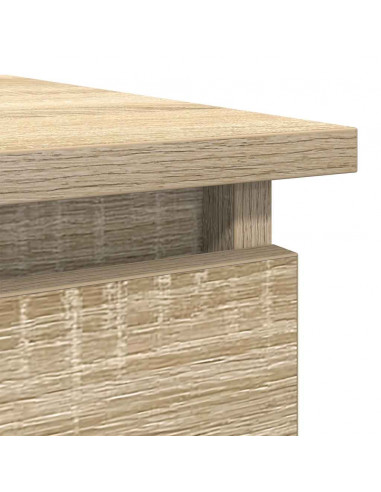 Tavolo Consolle con Cassetti Rovere Sonoma 85,5x38,5x74,5 cm