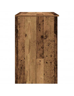 Scrivania Legno Antico 86x49x76 cm in Legno Multistrato 2