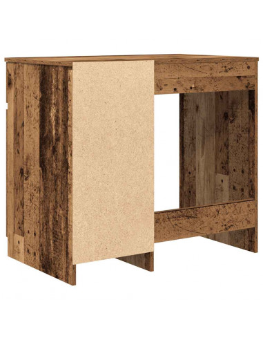 Scrivania Legno Antico 86x49x76 cm in Legno Multistrato