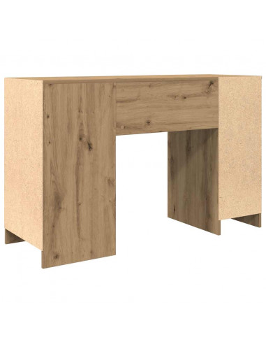 Scrivania Rovere Artigianale 120x42x76 cm in Legno Multistrato