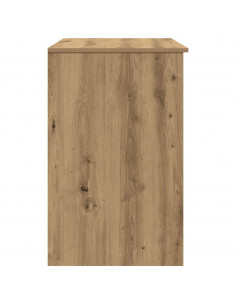 Scrivania Rovere Artigianale 86x49x76 cm in Legno Multistrato 2