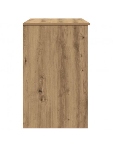 Scrivania Rovere Artigianale 86x49x76 cm in Legno Multistrato