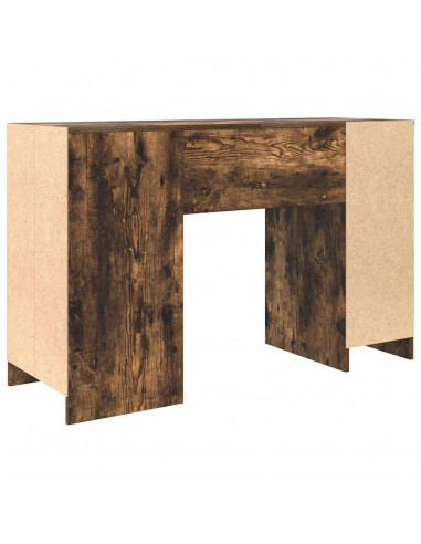 Scrivania Rovere Fumo 120x42x76 cm in Legno Multistrato