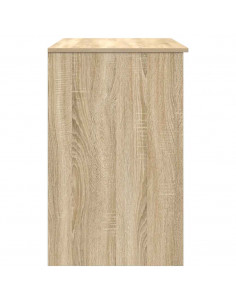 Scrivania Rovere Sonoma 86x49x76 cm in Legno Multistrato 2