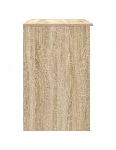 Scrivania Rovere Sonoma 86x49x76 cm in Legno Multistrato