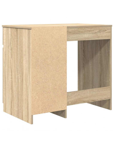Scrivania Rovere Sonoma 86x49x76 cm in Legno Multistrato