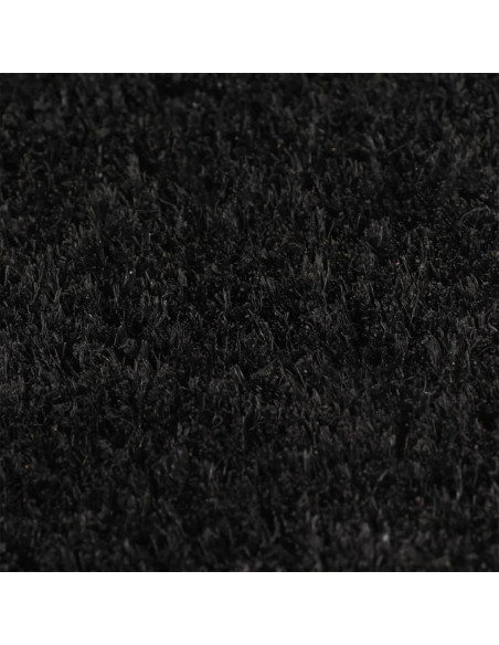 Zerbino Nero 100x200 cm in Fibra di Cocco