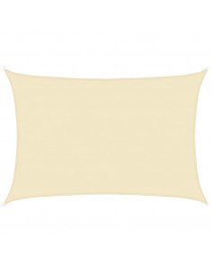 Vela Parasole 160 g/m² Crema 5x7 m in HDPE 2