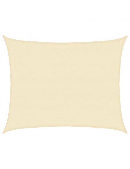 Vela Parasole 160 g/m² Crema 6x8 m in HDPE