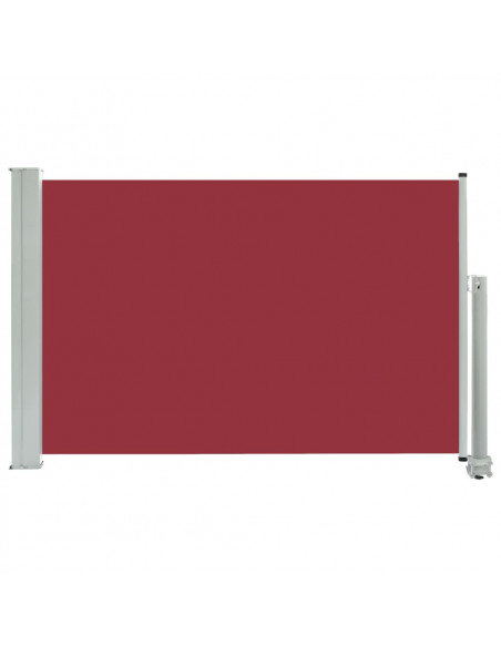 Tenda Laterale Retrattile per Patio 60x300 cm Rossa