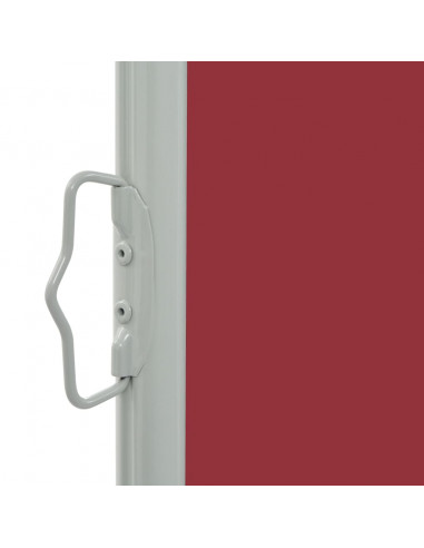 Tenda Laterale Retrattile per Patio 60x300 cm Rossa