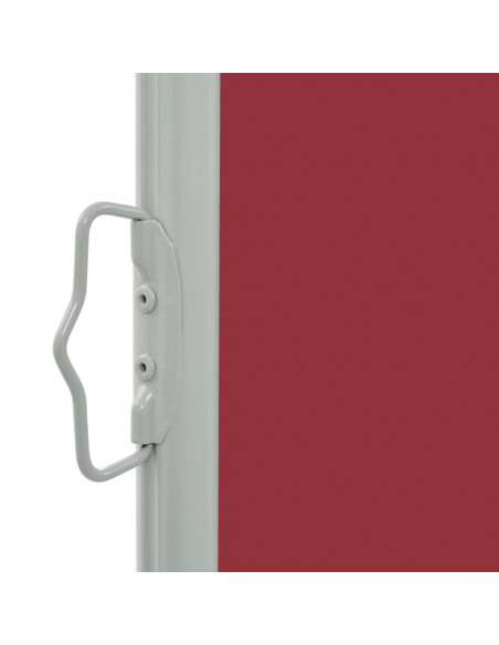 Tenda Laterale Retrattile per Patio 60x300 cm Rossa