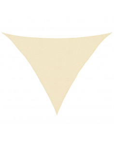 Vela Parasole 160 g/m² Crema 2,5x2,5x3,5 m in HDPE 2