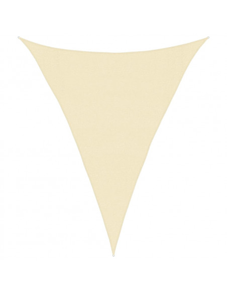 Vela Parasole 160 g/m² Crema 3x4x4 m in HDPE