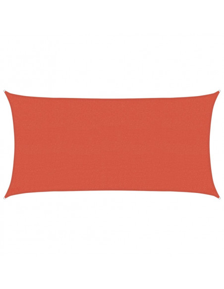 Vela Parasole 160 g/m² Terracotta 2x4 m in HDPE