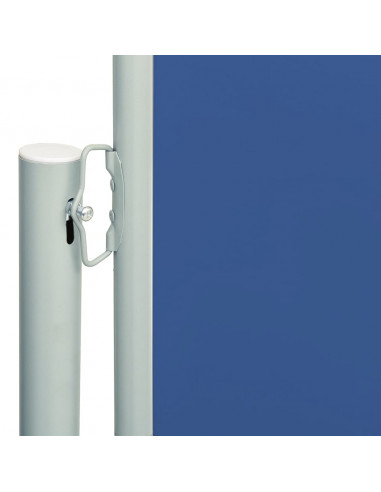 Tenda Laterale Retrattile per Patio 117x600 cm Blu