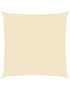 Vela Parasole 160 g/m² Crema 4,5x4,5 m in HDPE 2