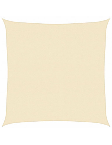 Vela Parasole 160 g/m² Crema 4,5x4,5 m in HDPE