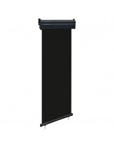 Tendalino Laterale per Balcone 65x250 cm Nero 2