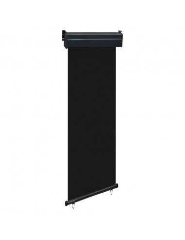 Tendalino Laterale per Balcone 65x250 cm Nero