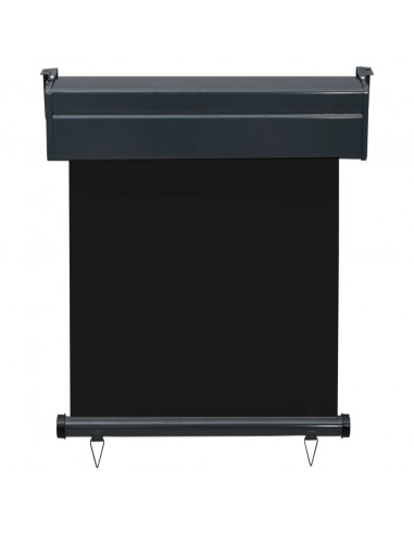 Tendalino Laterale per Balcone 65x250 cm Nero