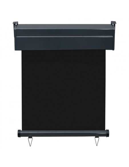 Tendalino Laterale per Balcone 65x250 cm Nero