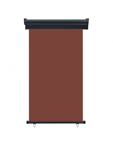 Tendalino Laterale per Balcone 105x250 cm Marrone