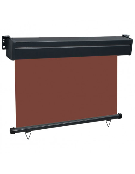 Tendalino Laterale per Balcone 105x250 cm Marrone
