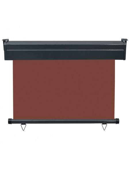 Tendalino Laterale per Balcone 105x250 cm Marrone