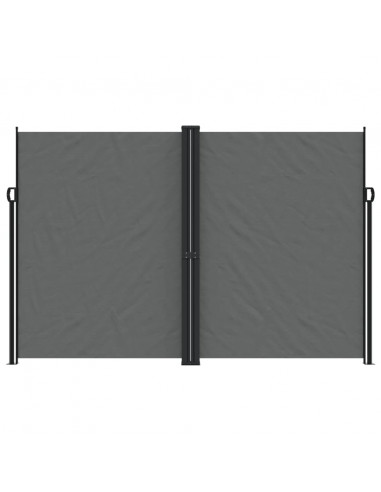 Tenda da Sole Laterale Retrattile Antracite 220x600 cm
