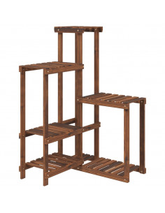 Portafiori 62,5x61,5x101,5 cm in Legno Massello di Abete 2